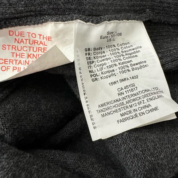 BENCH Multipurpose Clothing Full Face Hooded Sweater Men's Large - Picture 9 of 9